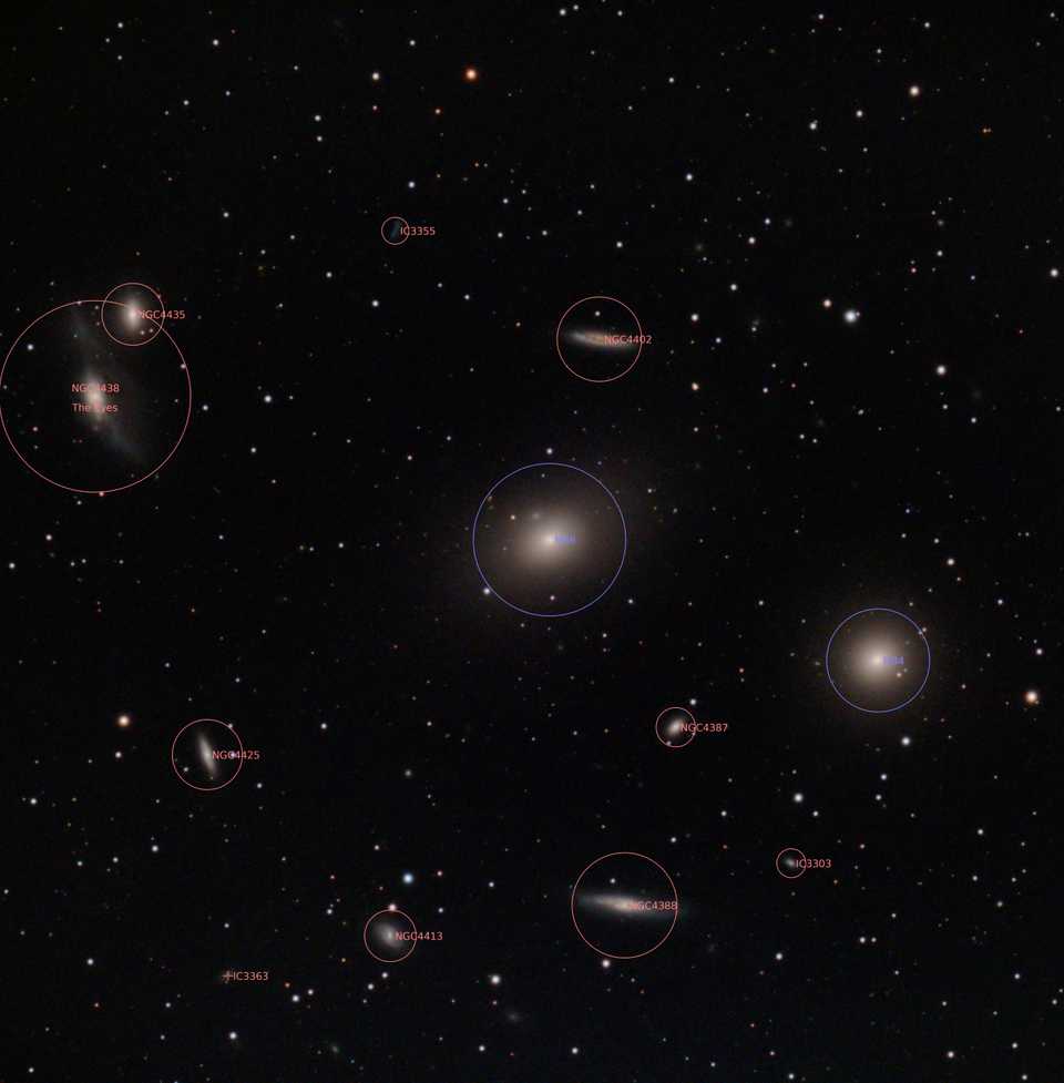 Markarian's Chain A1